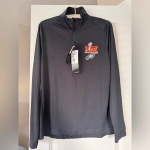 Antigua Women's Size Large Philadelphia Eagles Super Bowl Pullover NWT